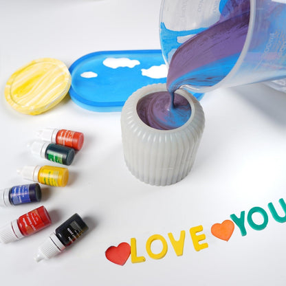 Gießpulver Starter Set für Keramik & DIY-Projekte
