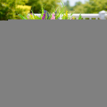 8x Kunstlavendel – Pflegeleichte Balkonblumen für drinnen & draußen