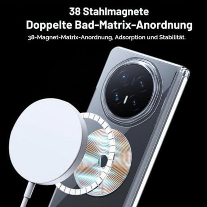 Honor Magic V6 Hülle Magnetisch, Klar & Stoßfest
