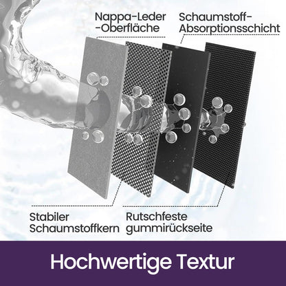 Rutschfeste Badematte 50x80 cm - Super Saugfähig & Schnelltrocknend