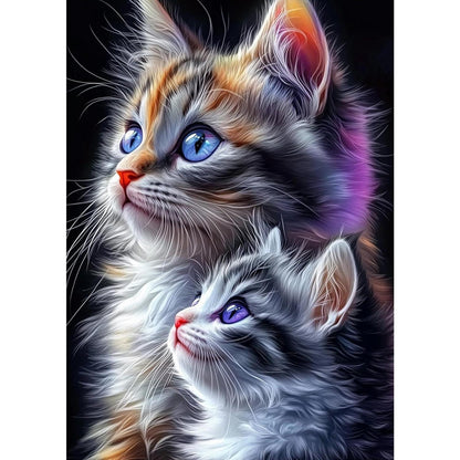 Diamant Malerei Katze 5D DIY Set für Erwachsene Anfänger