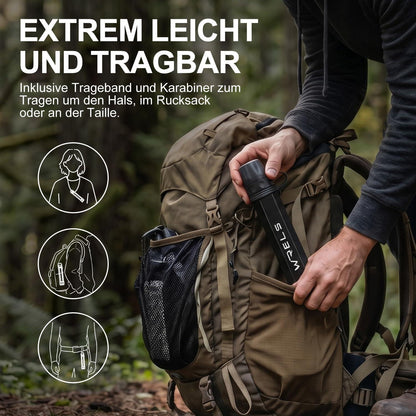 Wasserfilter Outdoor – Ultraleicht & NSF-zertifiziert
