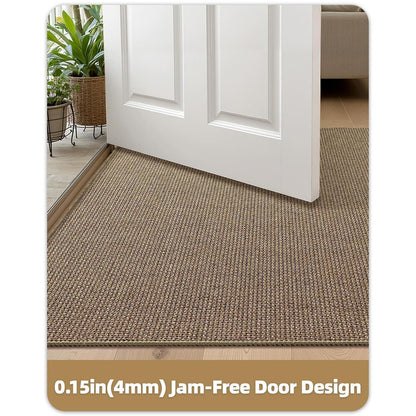 Schmutzfangmatte Innen 120x180cm Leinenfarbe – Modern & Rutschfest