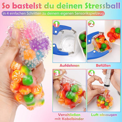 DIY Stressball Set – Anti-Stress Bälle selber machen