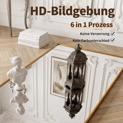 Ganzkörperspiegel Standspiegel 171x76cm Gold
