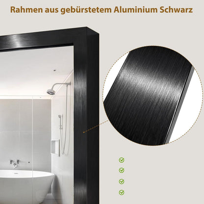 Badspiegel 127x75cm mit ESG-Glas & Rostschutz