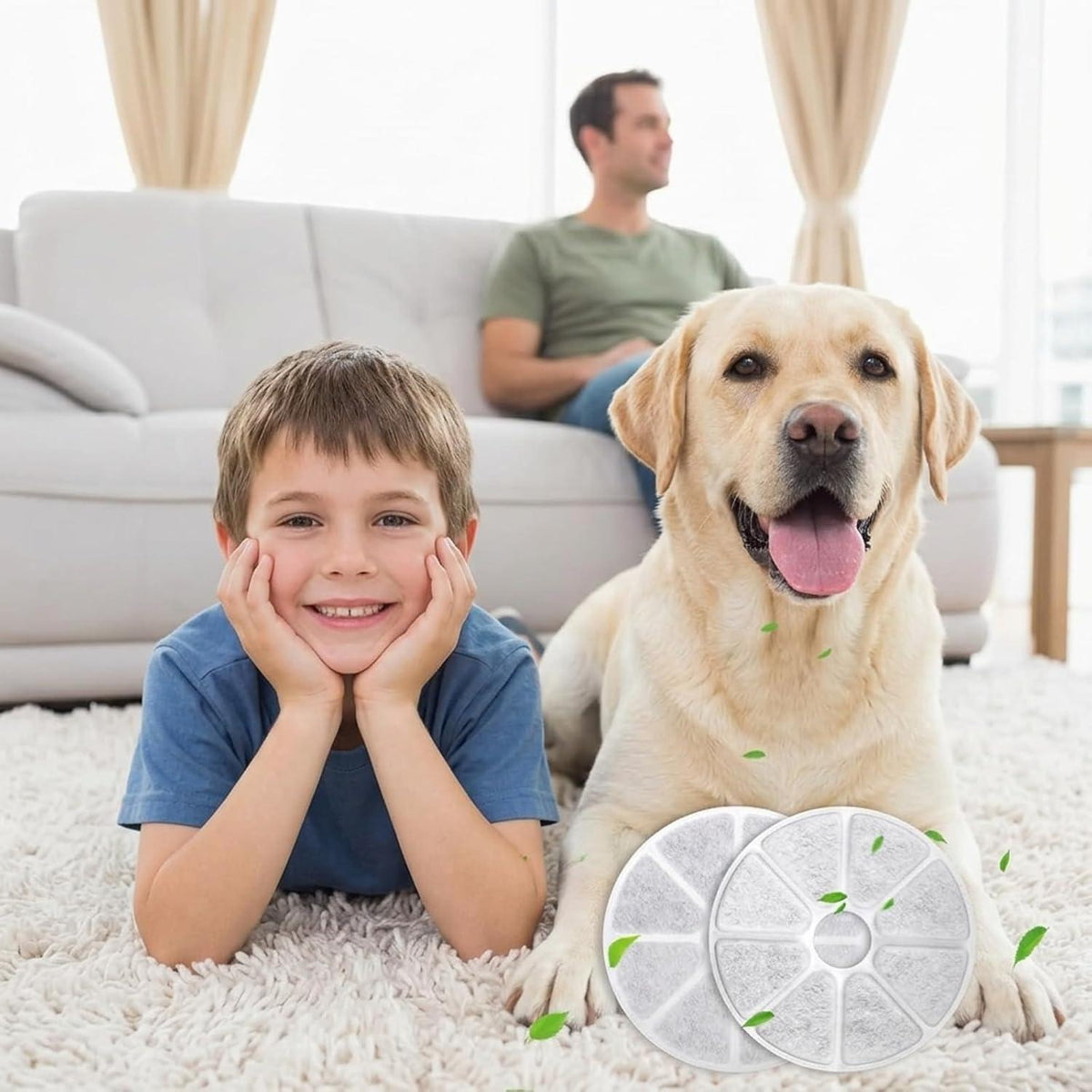 Katzenbrunnenfilter für Philips PAW3210/02 – 12er Pack