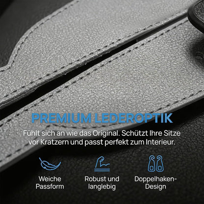 4x Auto Sitzhaken – Taschenhalter für Pendler & Reisen