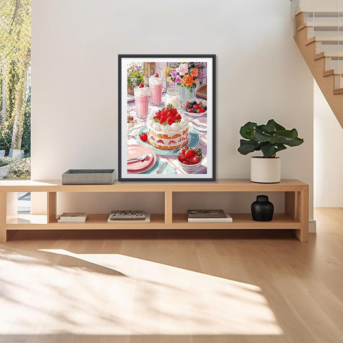 5D Diamantmalerei Dessert Bild Erwachsene DIY Set