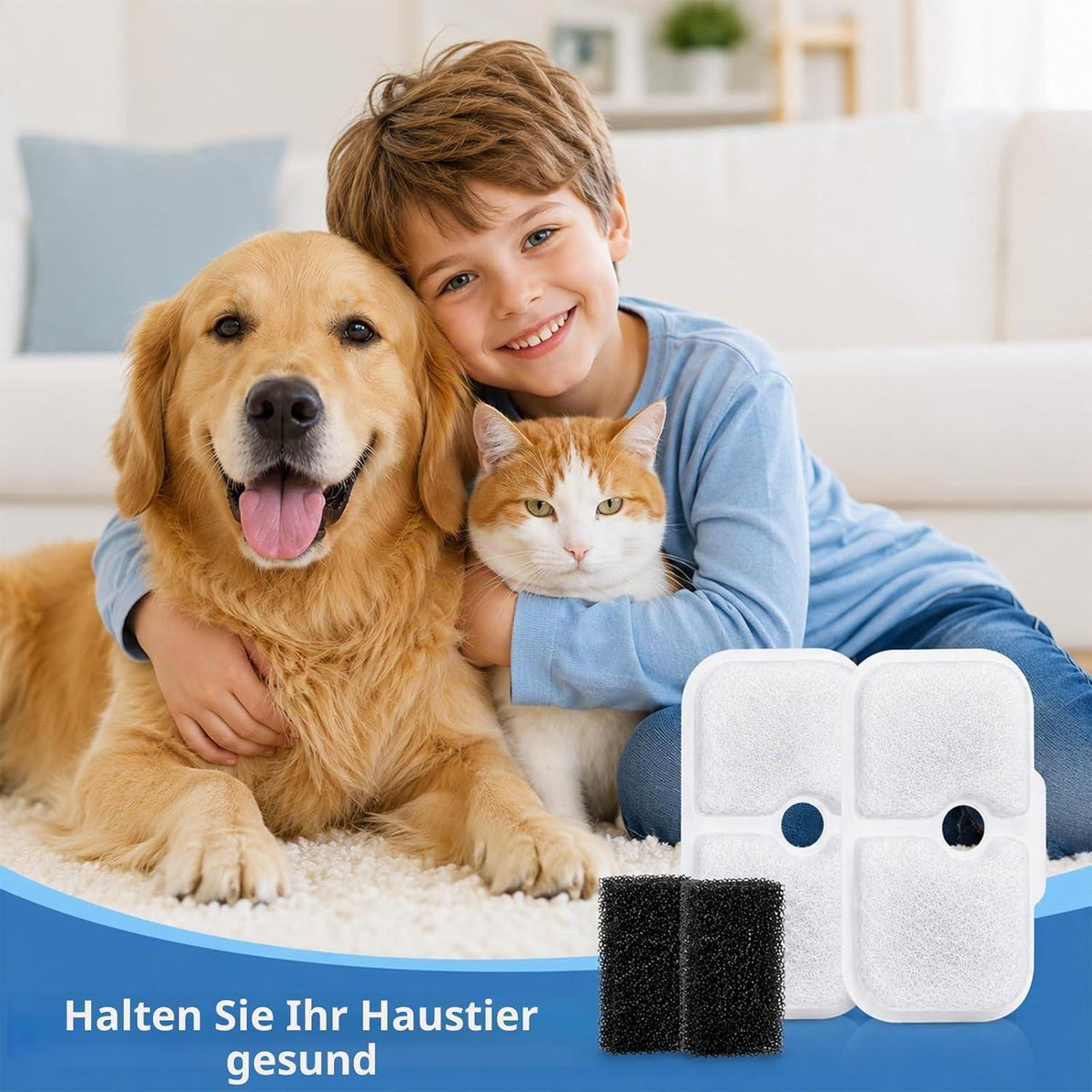 Katzenbrunnen Filter für Petlibro – 36er Pack