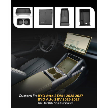 Mittelkonsolen Organizer Set für BYD Atto 2 2026