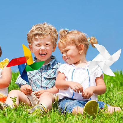 DIY Windrad Bastelset für Kinder – 24 Teile zum Malen & Spielen