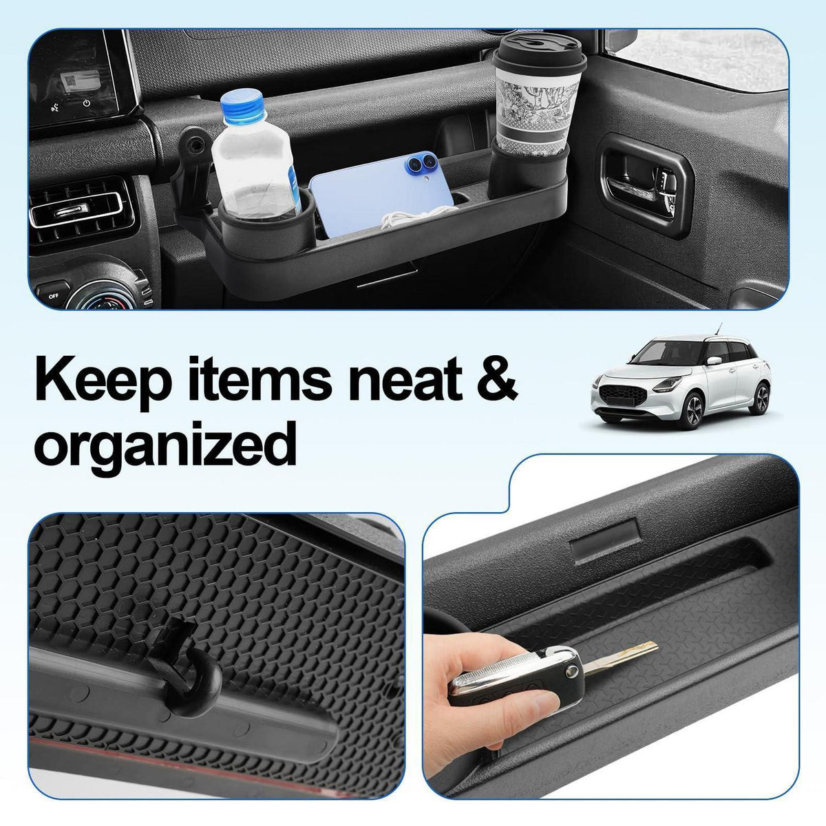 Becherhalter & Organizer für Suzuki Jimny JB64/JB74 2018-2026
