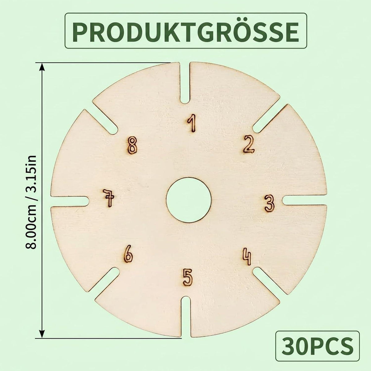 Kumihimo Flechtscheiben Set – 30 Teile zum Freundschaftsbänder Basteln