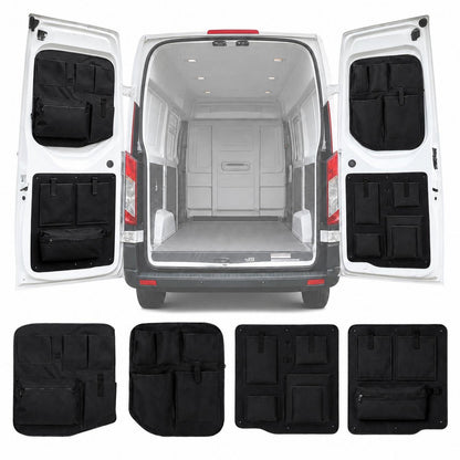 4er Set Kofferraumtaschen Ford Transit Custom 2012-2025