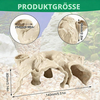 Aquarium Höhle Unterirdisch – Versteck für Garnelen & Nano-Fische