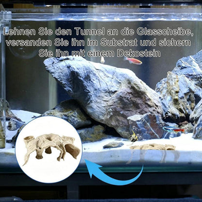 Aquarium Höhle Unterirdisch – Versteck für Garnelen & Nano-Fische