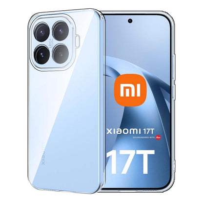 Xiaomi 17T 5G Hülle - Transparente Silikon Schutzhülle