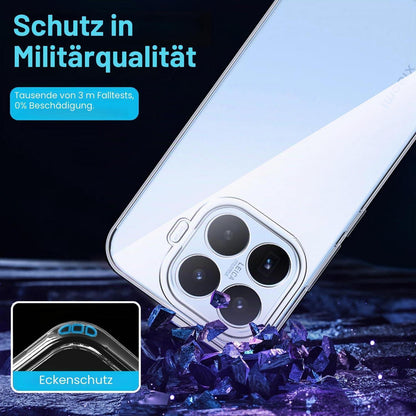 Xiaomi 17T 5G Hülle - Transparente Silikon Schutzhülle