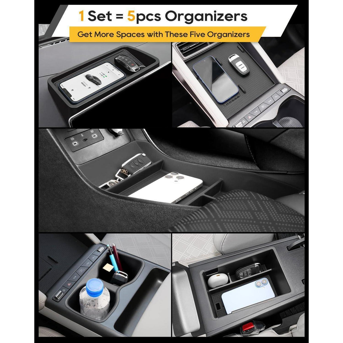 Mittelkonsolen Organizer Set für BYD Atto 2 EV DM-i 2026
