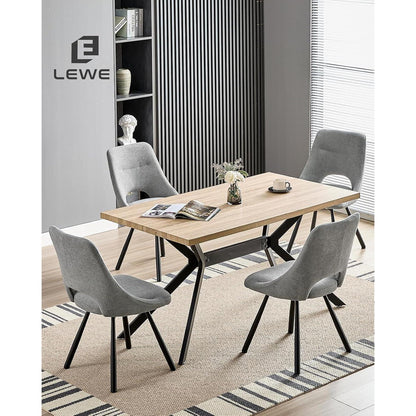 Drehbarer Esszimmerstuhl Set |, Ergonomisch & 360°