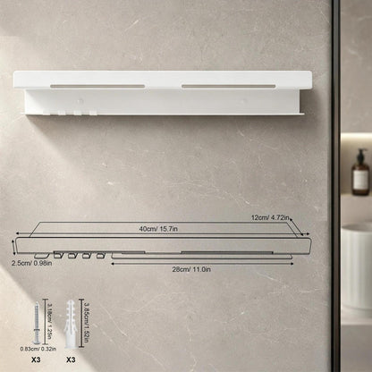 Duschablage Wandregal 40 cm Weiß – Praktisch & Modern