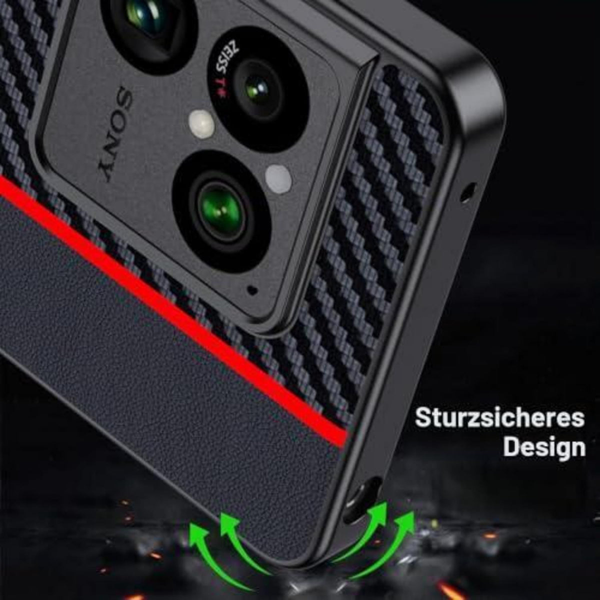 Magnetische Handyhülle für Sony Xperia 1 VIII – Stoßfest & MagSafe