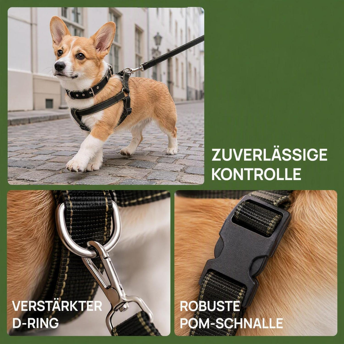 Ausbruchsicher Hundegeschirr Verstellbar – Komfort & Sicherheit