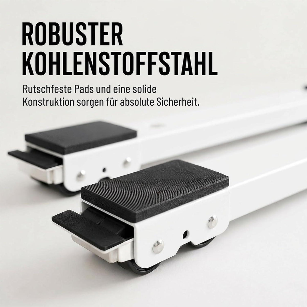Waschmaschinen Untergestell mit Bremsen – Universal & Verstellbar
