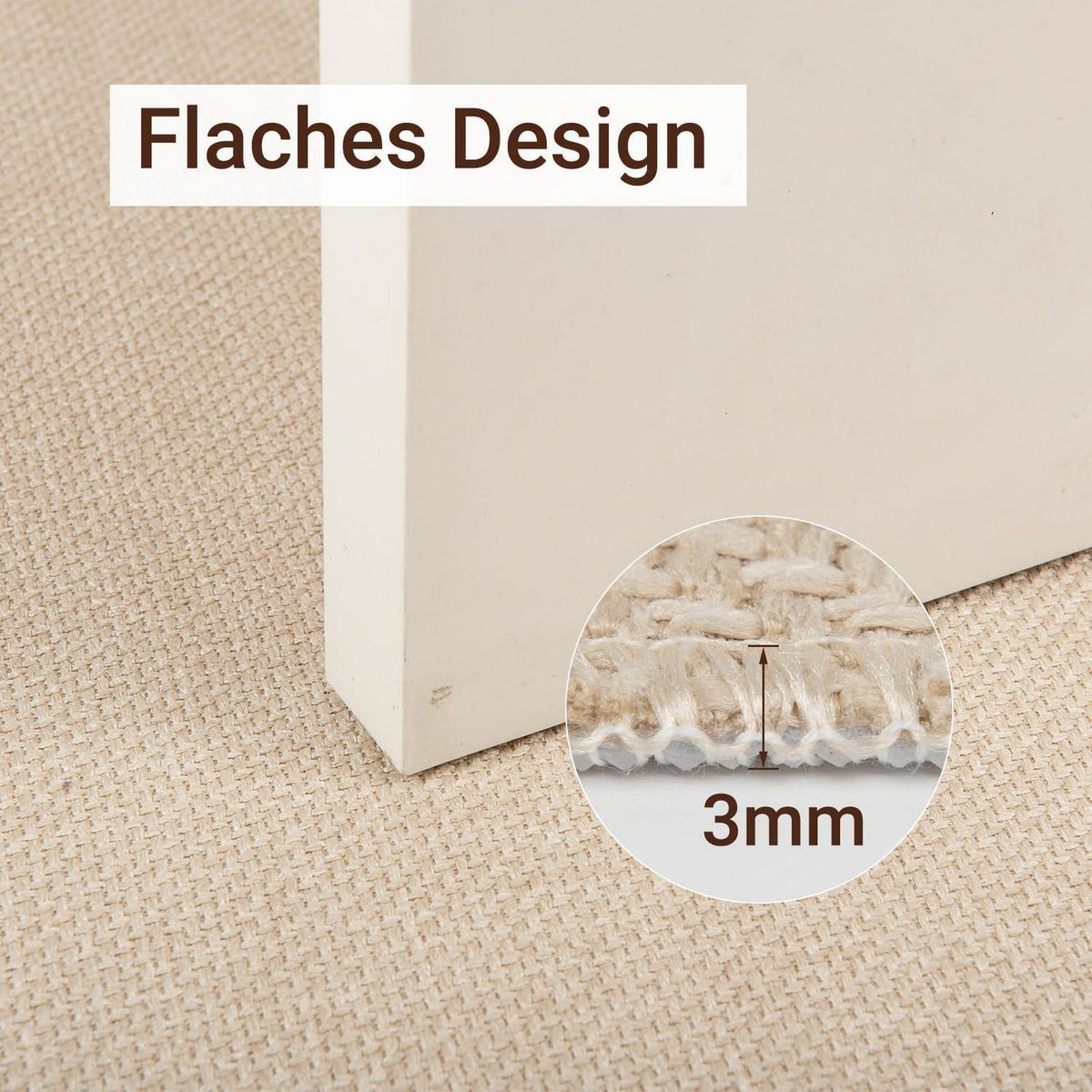 Rutschfeste Fußmatte 90x150 cm – Schmutzfangmatte für Eingang