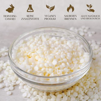 Sojawachs für Kerzen (2x3KG) - Premium, Nachhaltig & Rein