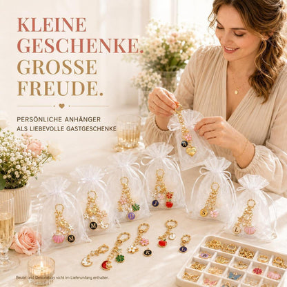 325-teiliges Schmuck Selber Machen Set für Schlüsselanhänger & Taschen