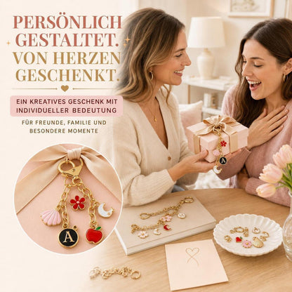 325-teiliges Schmuck Selber Machen Set für Schlüsselanhänger & Taschen