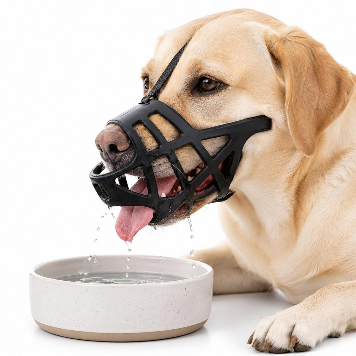 Hundemaulkorb Basket Verstellbar – Sicher & Bequem 25-40 kg