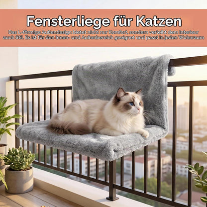 Katzenbett Schreibtisch Grau 45x30x24cm