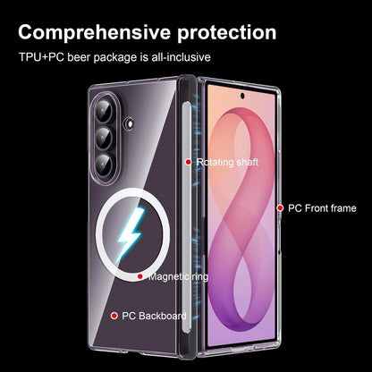 Samsung Z Fold 8 Ultra Hülle Magnetisch mit Scharnierschutz