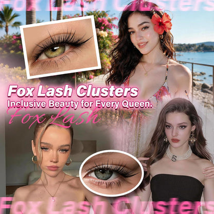 Cluster-Wimpern Manga Stil – Wiederverwendbar & Wasserfest