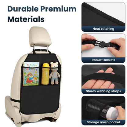 Autositz Organizer 2er-Pack – Rücksitz Tasche für Ordnung