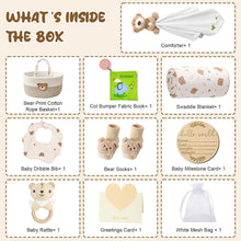 Baby Geschenkset 10-teilig für Neugeborene Jungen & Mädchen