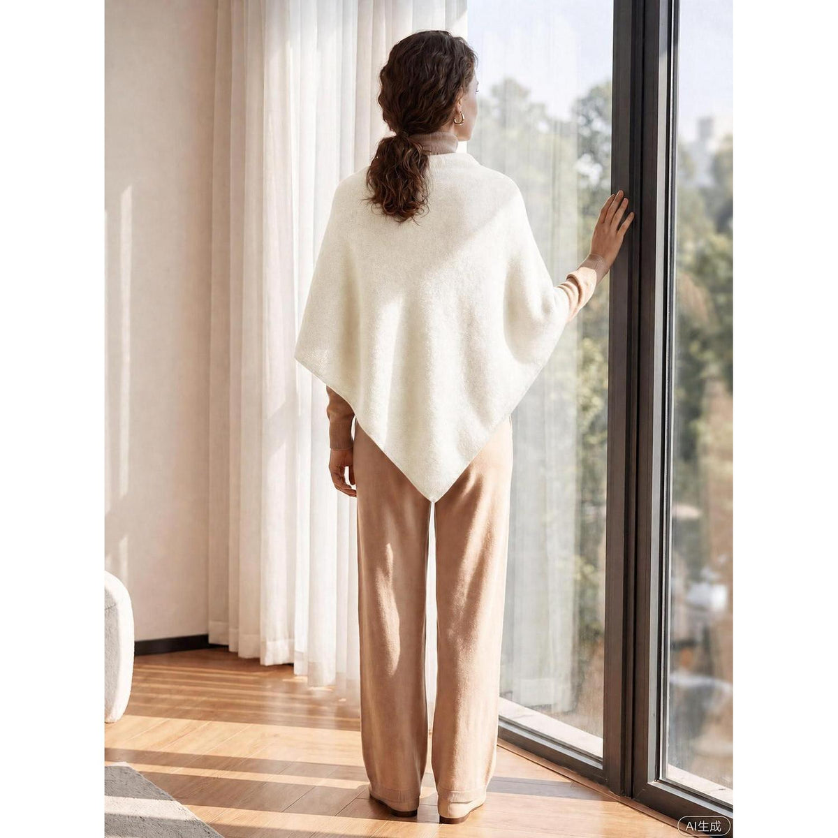 Damen Pashmina Schal Elegant Weiß | Vielseitig & Ganzjahres-Accessoire