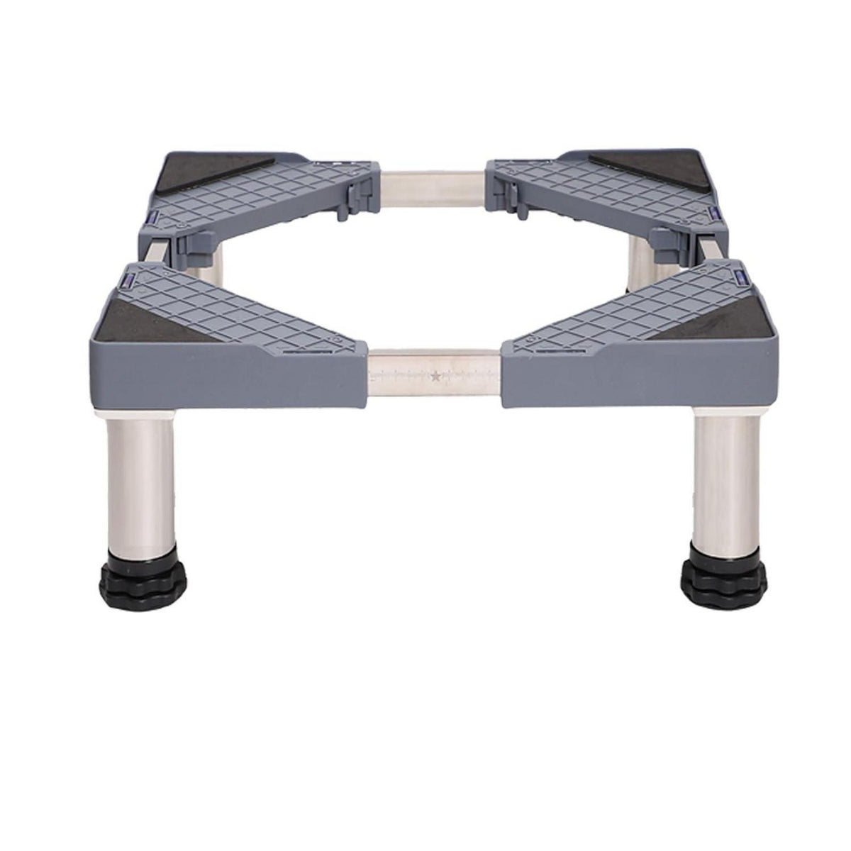 Höhenverstellbarer Kühlschrank-Waschmaschinen Sockel Grau 42-65cm