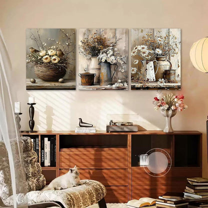 3x 5D Diamant Painting Set für Erwachsene – DIY Mosaik Bausatz