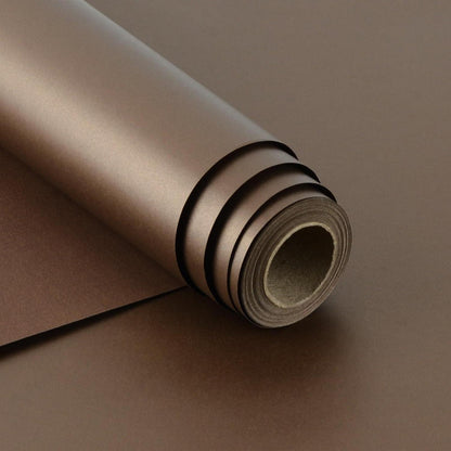 Geschenkpapier Dunkelbraun 43 cm x 10 m für alle Anlässe